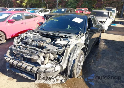 2022 Acura Tlx A-Spec Package из США, поврежденный, VIN 19UUB6F59NA002172